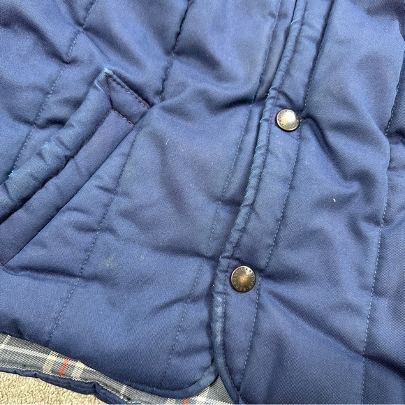 Barbour Men’s Quilted Vest Trekker Waistcoat Padded Country Gilet Navy Size S - Picture 13 of 16